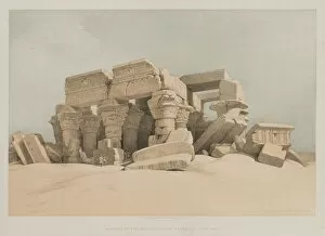 20 Threadneedle Street Gallery: Egypt and Nubia, Volume II: Kom-Ombo, 1846. Creator: Louis Haghe (British, 1806-1885); F