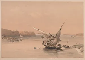 1806 1885 Prints: Egypt and Nubia: Volume II - No. 6, Approach to the Fortress of Ibrim, Nubia, 1838