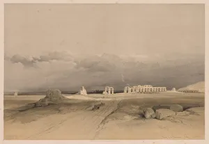 Egypt and Nubia: Volume II - No. 8, Ruins of the Memnonium, Thebes, 1838. Creator