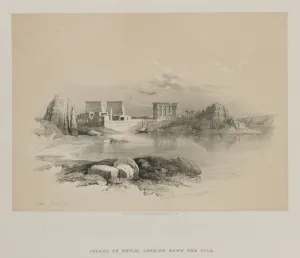 Egypt and Nubia, Volume II: Philae, 1848. Creator: Louis Haghe (British, 1806-1885); F