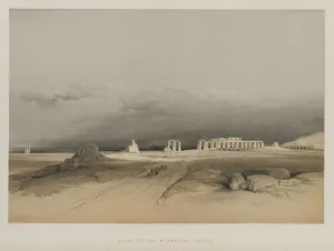 1806 1885 Prints: Egypt and Nubia, Volume II: Ruins of Memnonium