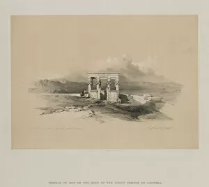 20 Threadneedle Street Gallery: Egypt and Nubia, Volume II: Temple of Isis on the Roof of the Great Temple of Dendera, 1848