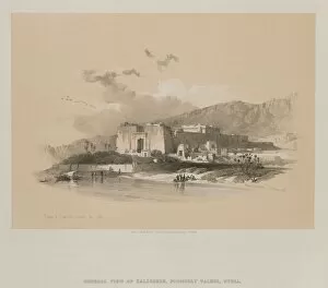 1806 1885 Gallery: Egypt and Nubia, Volume II: Temple of Kababshe, Nubia, 1848. Creator: Louis Haghe (British