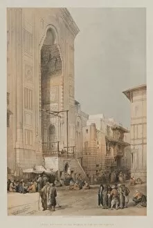 20 Threadneedle Street Gallery: Egypt and Nubia, Volume III: Grand Entrance to the Mosque of the Sultan Hassan, 1849