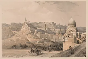 1806 1885 Prints: Egypt and Nubia: Volume III - No. 34, The Citadel of Cairo, Residence of Mehemet Ali, 1838