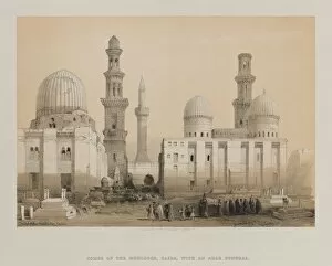 20 Threadneedle Street Gallery: Egypt and Nubia, Volume III: Tomb of the Memlooks, Cairo, 1849. Creator: Louis Haghe (British)