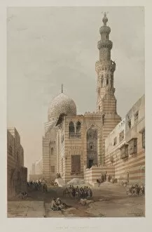 20 Threadneedle Street Gallery: Egypt and Nubia, Volume III: Tombs of the Khalifs, Cairo, 1848. Creator: Louis Haghe (British)