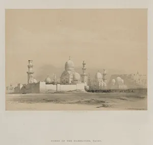1806 1885 Prints: Egypt and Nubia, Volume III: Tombs of the Memlooks