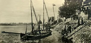 Nile Prints: Egypt - Village Embaba near Cairo, c1918-c1939. Creator: Unknown