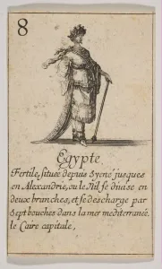 De Saint Sorlin Gallery: Egypte, 1644. Creator: Stefano della Bella