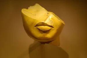 ART Collection: Egyptian Artifact Head. Creator: Viet Chu