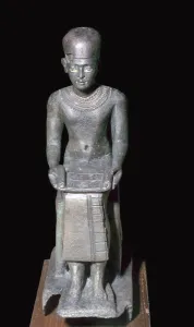 Architect Prints: Egyptian bronze statuette of Imhotep, 27th century BC
