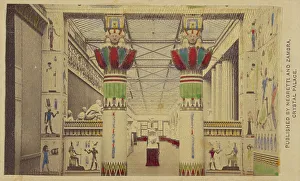 Negretti And Zambra Prints: Egyptian Court, negative 1855; print about 1862. Creator: Negretti and Zambra