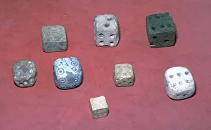 Dice Prints: Egyptian dice