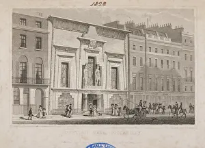 Rowhouse Prints: Egyptian Hall, Piccadilly, 1828. Creator: Unknown