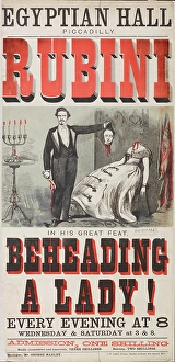 Trick Prints: Egyptian Hall Piccadilly - Rubini in his Great Feat
