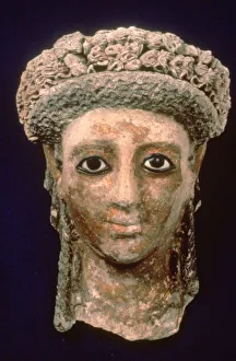 Egyptian head, 75-100 AD