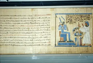 Egyptian Hieratic Book of the Dead of Padiamenet, early 22nd Dynasty, c945BC-900BC Egyptian Hieratic Book of the Dead of Padiamenet, early 22nd Dynasty, c945BC-900BC