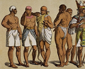 Egyptian men. Creator: Unknown