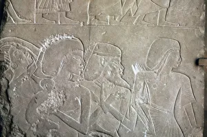 Nubian Prints: Egyptian relief of prisoners