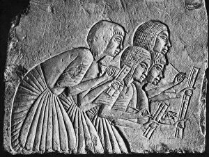 Egyptian scribes, c1350 BC (1936)