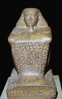 Architect Prints: Egyptian statuette of Senenmut