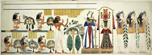 Thebes As Said Egypt Prints: Egyptian tomb wall, between 1826 and 1838. Creator: Unknown