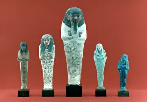 In A Row Prints: Egyptian Ushabtis