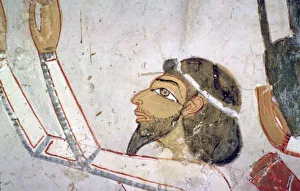 Egyptian wall-painting of a semitic envoy