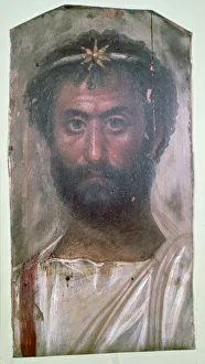 Star Prints: Egyptian wax portrait of a man, 2nd century
