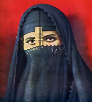Images Dated 4th December 2009: Egypyian woman, c1922. Artist: ENW Slark