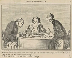Eh! Bien, comment trouvez-vous cela?, 19th century. Creator: Honore Daumier