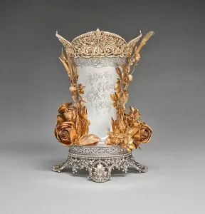 Intricately Prints: Ehret vase, 1889. Creator: Gorham Manufacturing Company