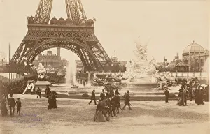 Eiffel Tower, 1890s. Creator: Unknown