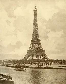 Golding Prints: The Eiffel Tower, c1930. Creator: Unknown