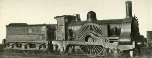 An Eight-Footer Marked for the Derelict Road - Caledonian Railway, c1930. Creator: Unknown An Eight-Footer Marked for the Derelict Road - Caledonian Railway, c1930. Creator: Unknown
