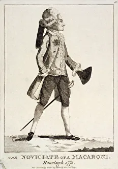 Macaroni Prints: An eighteenth-century dandy in Ranelagh Gardens, London, 1772