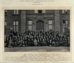 Eighth International Ophthalmological congress, Edinburgh, 1894. Creator: Alexander Ayton