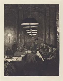 Judges Prints: Eine Mutter III (A Mother III), 1883. Creator: Max Klinger