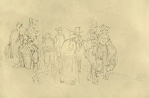 Gipsy Gallery: Eingebrachte Zigeuner, mid-late 19th century, (c1924). Creator: Carl Spitzweg