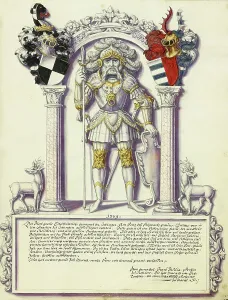 Hohenzollern Prints: Eitelfriedrich IV Hohenzollern; Chronicle of the Hohenzollern Family