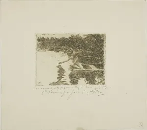 Signed Prints: Eka, 1913. Creator: Anders Leonard Zorn