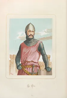 El Cid (Rodrigo Diaz de Vivar). From: Hombres y mujeres ce