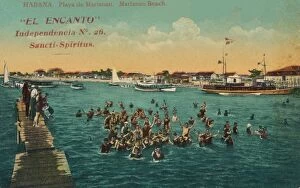 Marianao Gallery: El Encanto Independencia, Sancti-Spiritus. Playa de Marianao. Habana, c1910