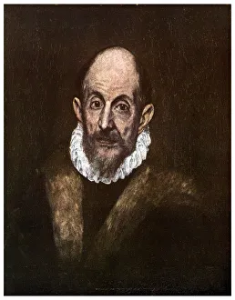 Domenikos Theotokopoulos Prints: El Greco, Greek painter active in Spain, c1604 (1956)