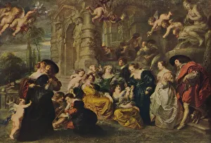 El Jardin Del Amor, (The Garden of Love), 1633, (c1934). Artist: Peter Paul Rubens