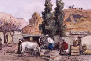 Fritz Ludvig Von Dardel Prints: El Kantara March 17, 1886, Algeria, 1886