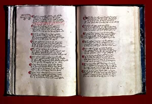 Library Of The University Gallery: El Libro del Buen Amor (The Book of Good Love), work by Archpriest of Hita