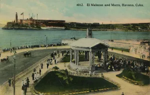 Cuba Gallery: El Malecon and Morro, Havana, Cuba, c1915. Creator: Unknown