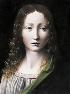 Saviour Of The World Gallery: El Salvador Adolescente (The Adolescent Saviour), 1490-1495. Artist: Boltraffio